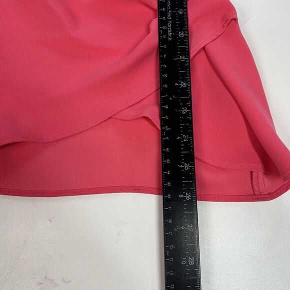 Trina Turk Top Womens 10 Pink Sleeveless Knot Beachy Resort Flowy Blouse - Picture 5 of 8